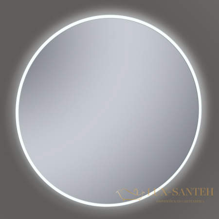 зеркало xpertials saser 84354135-44667 80 см led свет: вкл/выкл с диммером и датчик антизапотевания