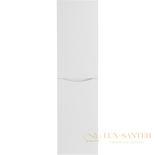 шкаф пенал belbagno fly-marino fly-marino-1500-2a-sc-bo-p-l 40 см l подвесной, bianco opaco