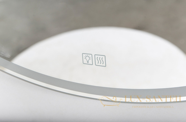 зеркало belbagno spc-rng-1000-led-tch-warm 100 см с подсветкой, с подогревом, с сенсорным выключателем 