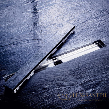 дренажный канал для укладки натурального камня tece tecedrainline 651200 1200 мм