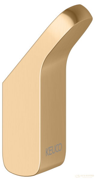 крючок keuco moll, 12715250000, латунь шлифованная