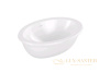 раковина встраиваемая villeroy&boch loop&friends 4a5500r1, 560х380х220h мм, с переливом, ceramicplus, белый глянцевый