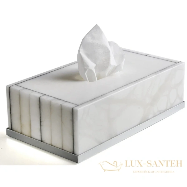 бокс для салфеток 3sc rigato al70sl, хром/серый