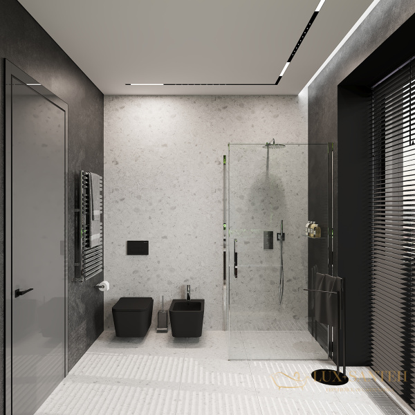 биде подвесное aqueduto macio mac0340, 525*370, черный матовый