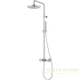 душевая система cezares eco eco-cvd-t-01 254 мм, хром