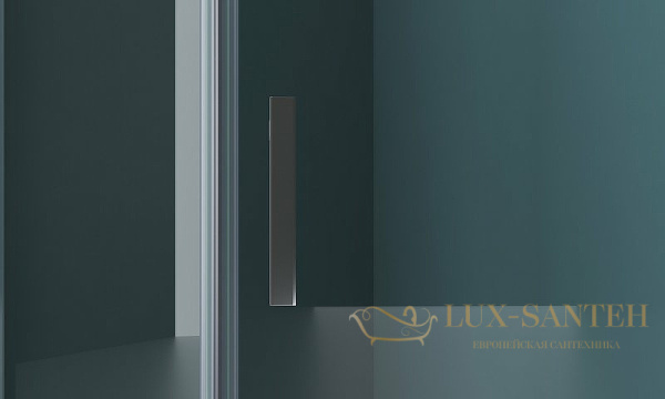 душевой уголок belbagno kraft kraft-p-1-100-c-cr-r 100х100 см профиль хром, стекло прозрачное