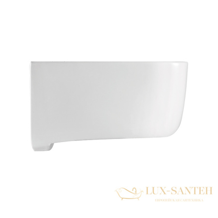 биде подвесное charus kelston bd700-142w, с 1 отверстием под смеситель, белый глянцевый