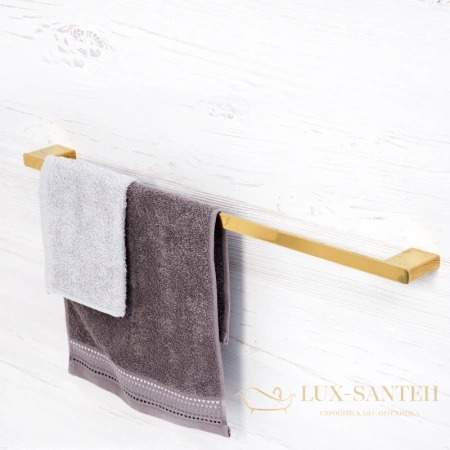 полотенцедержатель wasserkraft sauer k-7930 64,2 см, золотой