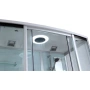 душевая кабина timo standart t-6650 s 150x88x220 см, стекло прозрачное