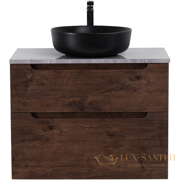 тумба под раковину belbagno etna-h60 etna-h60-800-2c-so-rw-p 80 см подвесная, rovere moro