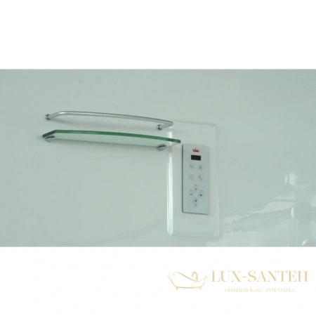 душевая кабина timo lux t-7735 135x135x230 см, стекло прозрачное
