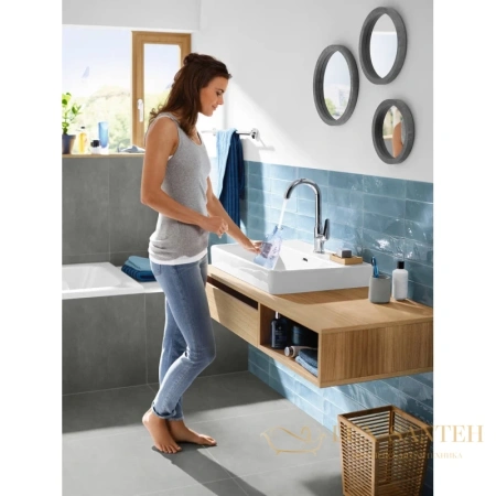 смеситель для раковины hansgrohe novus 71128000, хром