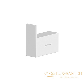 крючок whitecross cubo cu2410wh, белый мат