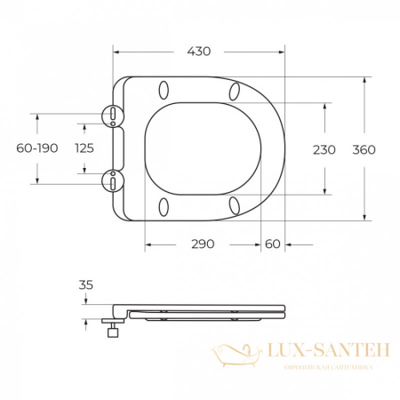 унитаз подвесной cezares liner czr-38083-49-th-tor/sc, безободковый, смыв торнадо, с сиденьем микролифт, белый