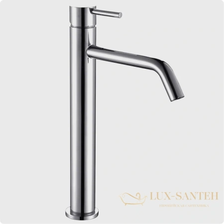 смеситель для раковины aquame siena aqm6214cr, хром