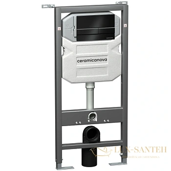 монтажный элемент ceramica nova envision flat cn1002b для подвесного унитаза