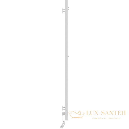 полотенцесушитель с/т laris прайм дуэт чк 80/1200 правый тэн белый 73207362