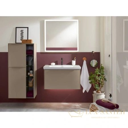 раковина villeroy & boch subway 3.0 4a708001 80х47 см, альпийский белый