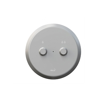 alcaplast кнопка электронного смыва на расстоянии dual – ручное управление, металл, монтаж: в стену meo10