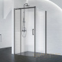 душевой уголок belbagno acqua acqua-ah-1-120/90-c-nero 120х90 см профиль черный, стекло прозрачное 