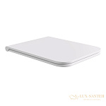 Сиденье для унитаза softclose, Alice Hide, MC3109SQS, белый матовый