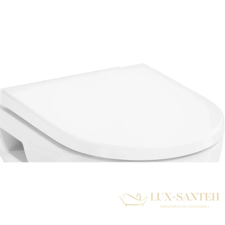 сиденье с крышкой hansgrohe gladelake s 60112450, для унитаза softclose, белый глянцевый