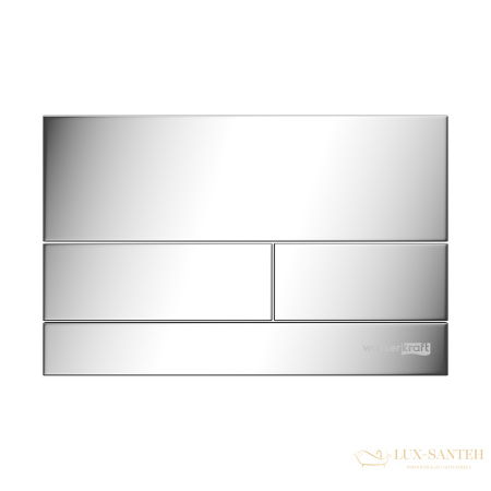 инсталляция для унитаза wasserkraft abens 20 20tlt.010.me.bl.ch04 с панелью смыва, хром