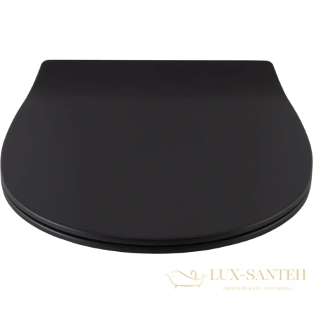 сиденье для унитаза allen brau fantasy 4.11005.31 с микролифтом, черный матовый