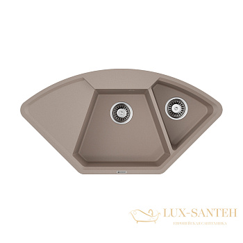 кухонная мойка omoikiri yonaka 98-c-sa artgranit х бежевый, 4993717