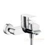 смеситель hansgrohe metris 31480000 для ванны с душем, хром