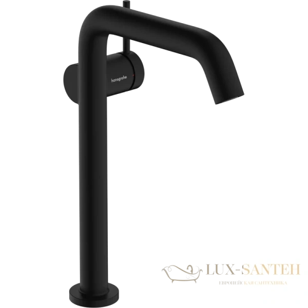 смеситель для раковины с донным клапаном hansgrohe tecturis s coolstart  ecosmart 73370670, черный матовый