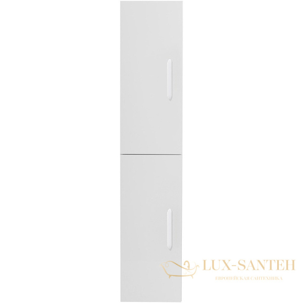 шкаф пенал belbagno aurora aurora-1600-2a-sc-bo-p-l 33 см l подвесной, bianco opaco