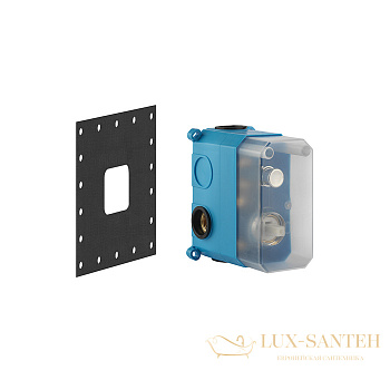 встраиваемая часть gessi emporio via manzoni 38669.031, смесителя на 2 выхода, хром