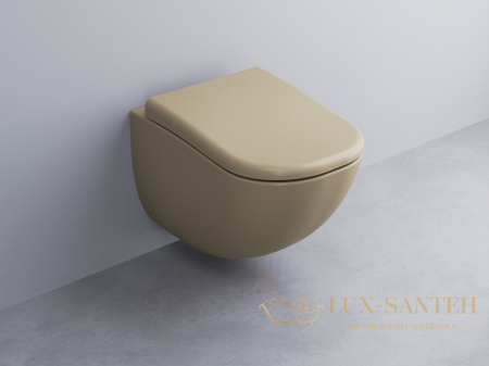 унитаз подвесной, cielo, fluid, flvs av, 370*530*370h мм, с комплектом креплений, avena