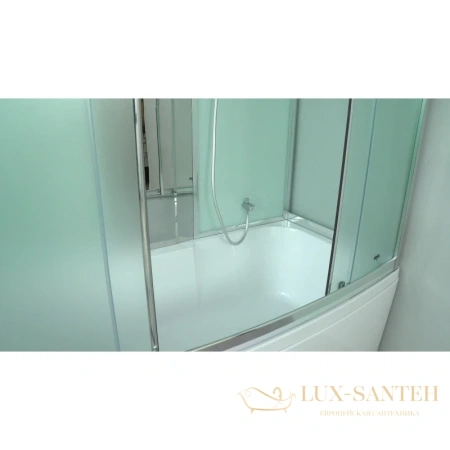 душевая кабина timo comfort t-8840 f 140x88x220 см, стекло матовое