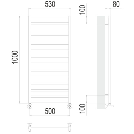 полотенцесушитель водяной terminus латте 4670078530707 п11 500x1000