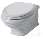 Унитаз подвесной Disegno ceramica Paolina, PA00500001, c крепежом, 54x39 см, цвет белый глянцевый