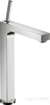 смеситель для раковины 270, axor citterio, 39020000, с донным клапаном, хром