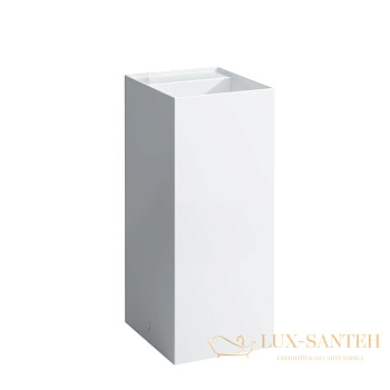 раковина laufen kartell by 8.1133.1.000.112.1 напольная 38 см, белый глянцевый