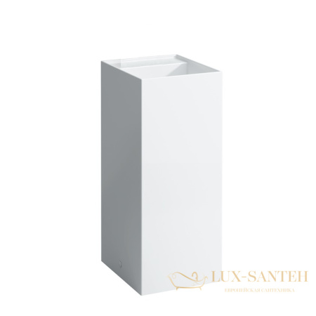 раковина laufen kartell by 8.1133.1.000.112.1 напольная 38 см, белый глянцевый