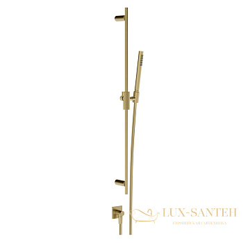 душевой гарнитур gessi inverso diamantato 73641.727, brass brushed pvd