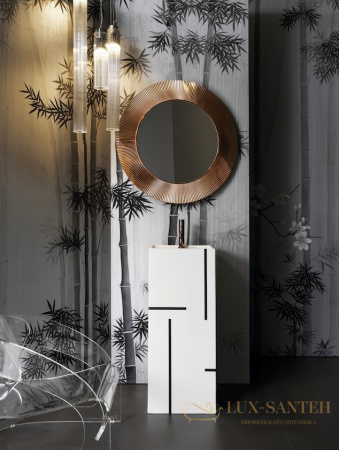раковина laufen kartell by 8.1133.1.d01.111.1 напольная 38 см, белый глянцевый