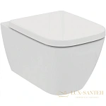 Подвесной безободковый унитаз Ideal Standard I.life B T461401, белый