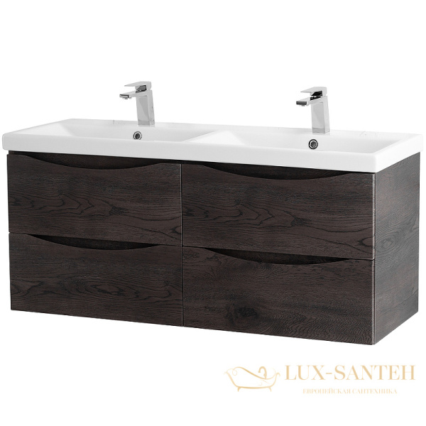 тумба под раковину belbagno marino-cer marino-cer-1200-4c-so-2-rng-p 120 см подвесная, rovere nature grigio