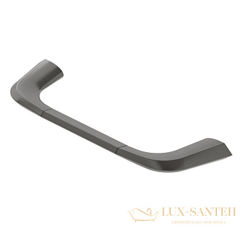 полотенцедержатель 300 мм, cezares liner-th02-gm, оружейная сталь брашированная