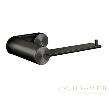 бумагодержатель gessi 316 accessories 54749.707, black metal brushed pvd