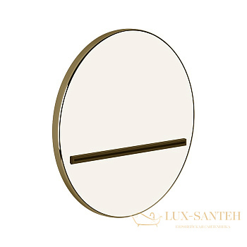 излив каскадный gessi venti20 65295.710 настенный, brass pvd