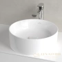 раковина villeroy & boch collaro 4a1840r1 40х40 см, альпийский белый