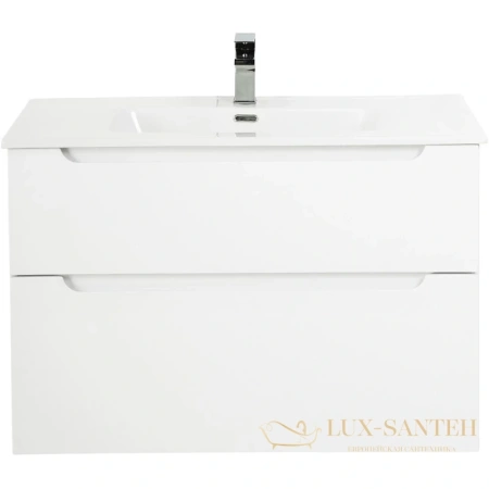 тумба belbagno etna etna-h60-1000-2c-so-bl-p 99,6 см, bianco lucido