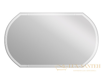 зеркало cersanit led 090 design 120, kn-lu-led090*120-d-os